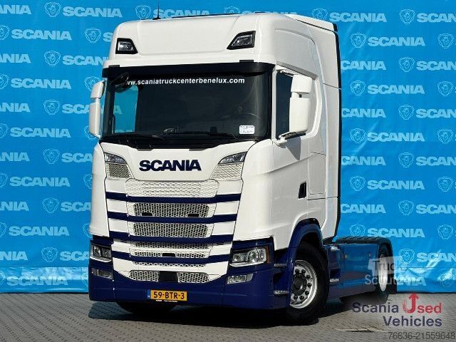 Standardowy ciągnik siodłowy Scania S 500 A4x2NB FULL AIR RETARDER P-AIRCO DIFF-L