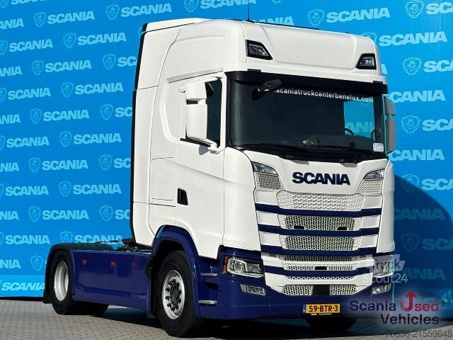 Standardowy ciągnik siodłowy Scania S 500 A4x2NB FULL AIR RETARDER P-AIRCO DIFF-L