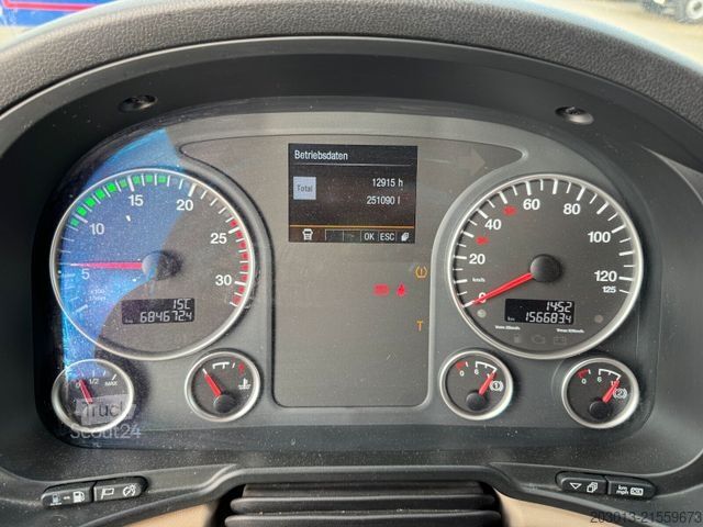 Bīstamo materiālu kravas automašīna MAN TGS 18.460 4x2 ADR Nebenantrieb Retarder