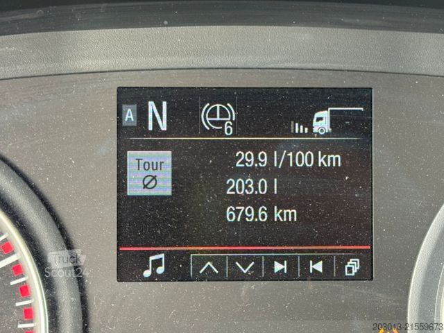 Bīstamo materiālu kravas automašīna MAN TGS 18.460 4x2 ADR Nebenantrieb Retarder