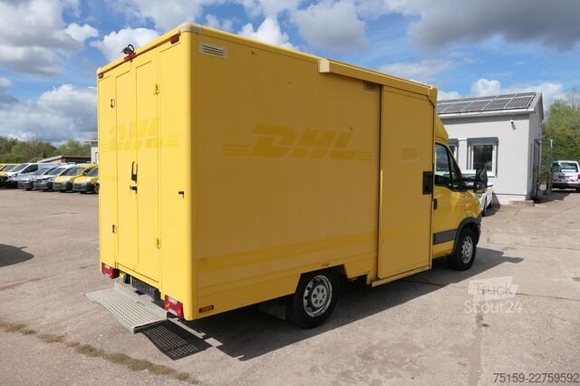 Skapbil iveco Daily 35 S11 C30C KURZ AUTOMATIK KAMERA Regale LUFT DURCHGANG EURO-5 CoC