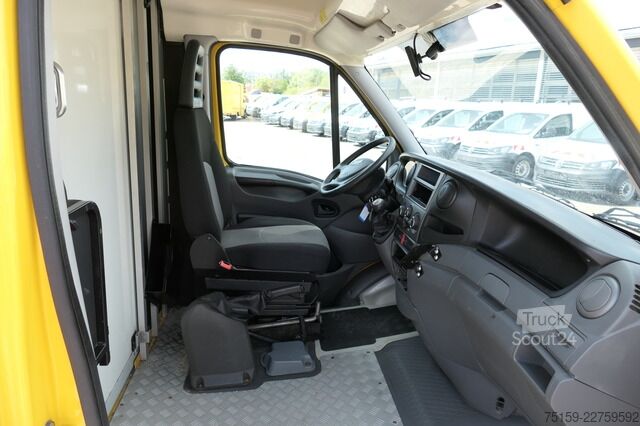 Skapbil iveco Daily 35 S11 C30C KURZ AUTOMATIK KAMERA Regale LUFT DURCHGANG EURO-5 CoC
