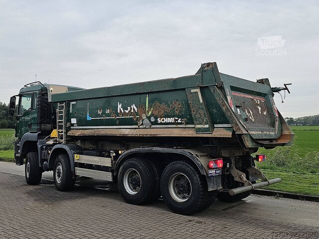Volquete MAN 35.400 TGS Schmitz Mulde 8x6