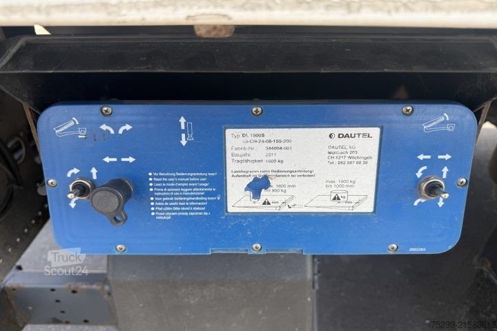 Sandučara poluprikolica  SGL 290 Koffer/HB / Swiss-Vehicle