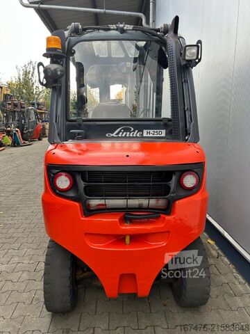 Első homlokrakodó targonca Linde H25D-02