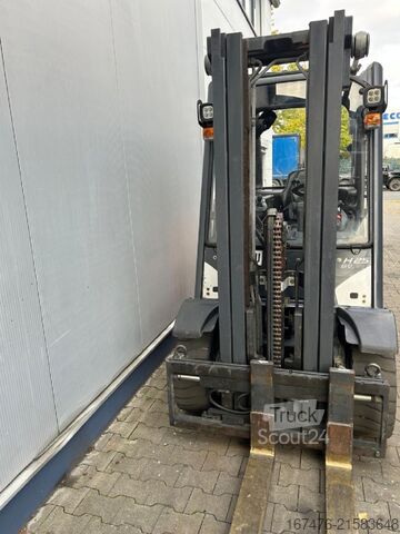 Első homlokrakodó targonca Linde H25D-02