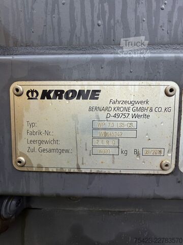 Камион със сменяема надстройка Krone WP 7,3 LS5-CS Wechselbrücke