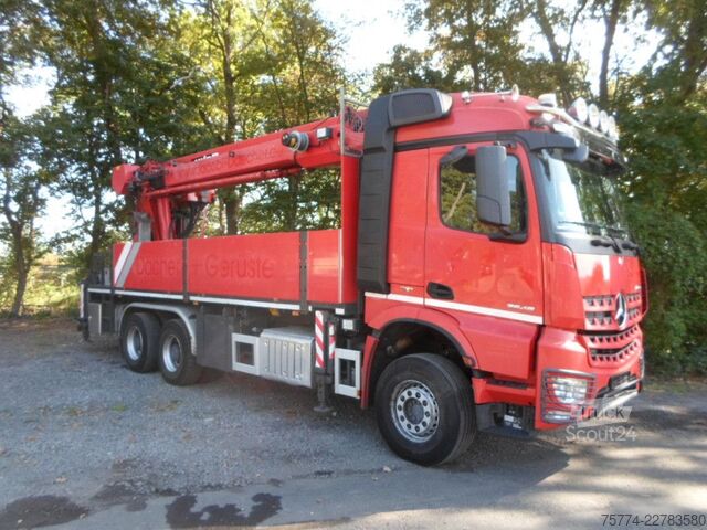 Кран, монтиран на камион MERCEDES-BENZ 2648/6x4/HMK  4 L/ Montagekran