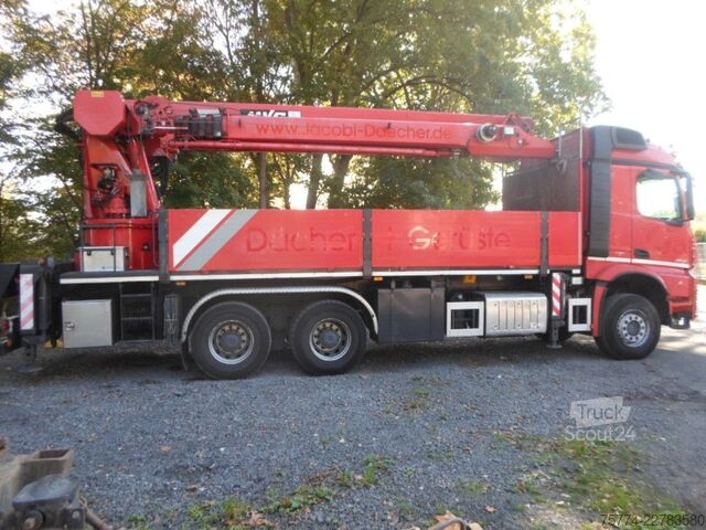 Кран, монтиран на камион MERCEDES-BENZ 2648/6x4/HMK  4 L/ Montagekran