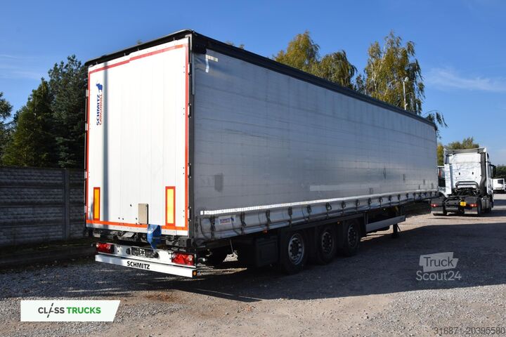 Atvērta puspiekabe ar brezentu SCHMITZ CARGOBULL SCS24/L Varios