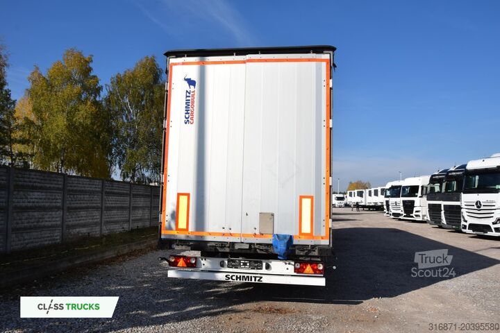 Atvērta puspiekabe ar brezentu SCHMITZ CARGOBULL SCS24/L Varios