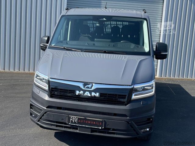 Furgone pick-up MAN TGE 3.180 Pritsche DOKA MR 4x4 ACC LED DIFF-SPER