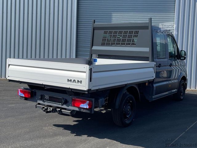 Furgone pick-up MAN TGE 3.180 Pritsche DOKA MR 4x4 ACC LED DIFF-SPER