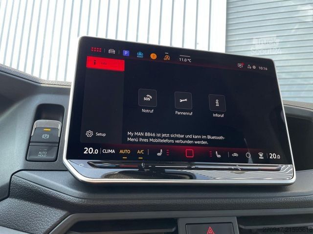 Furgone pick-up MAN TGE 3.180 Pritsche DOKA MR 4x4 ACC LED DIFF-SPER