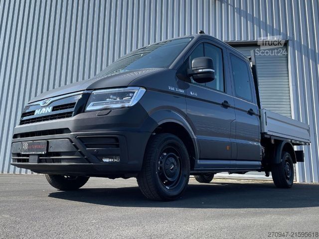 Furgone pick-up MAN TGE 3.180 Pritsche DOKA MR 4x4 ACC LED DIFF-SPER