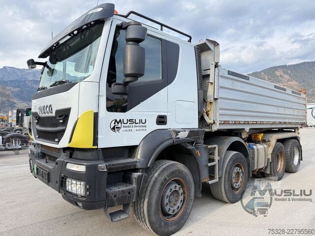 Kiper kamion IVECO 410T50 8X4 BB Retarder Meiller Kipper Bordmatik