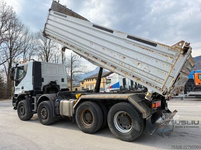 Kiper kamion IVECO 410T50 8X4 BB Retarder Meiller Kipper Bordmatik