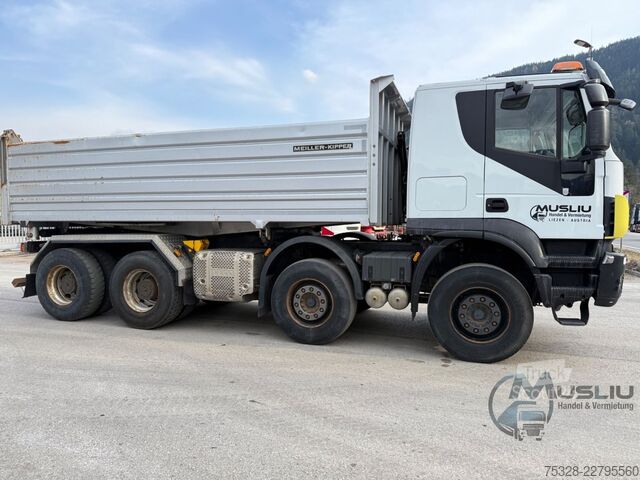 Kiper kamion IVECO 410T50 8X4 BB Retarder Meiller Kipper Bordmatik
