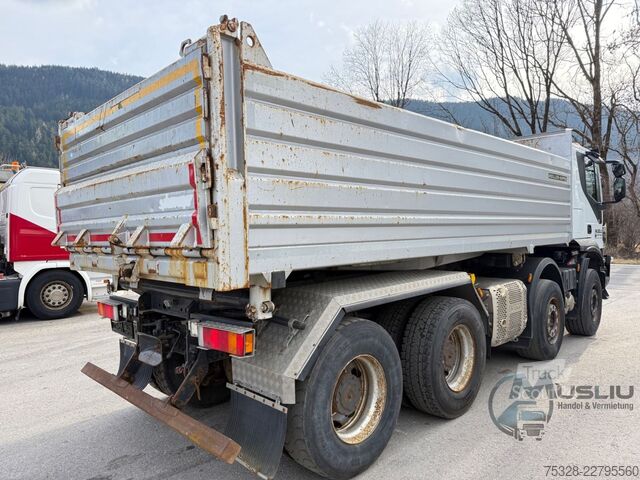 Kiper kamion IVECO 410T50 8X4 BB Retarder Meiller Kipper Bordmatik