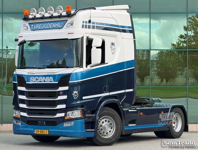 Стандартен влекач SCANIA R410 RETARDER SMART TACHO GENv2 ONLY 547.000 KM