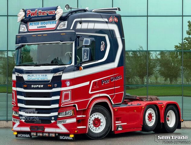 Стандартен влекач SCANIA S520 V8 NGS FULL OPTIONS RETARDER 2x TANKS SPECI