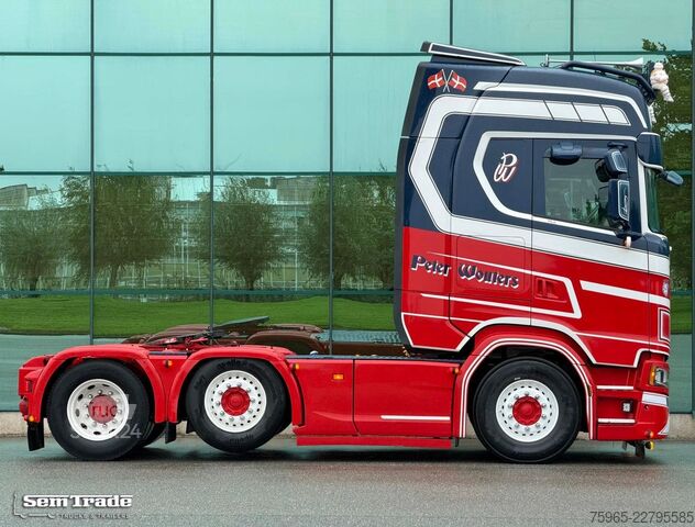 Стандартен влекач SCANIA S520 V8 NGS FULL OPTIONS RETARDER 2x TANKS SPECI