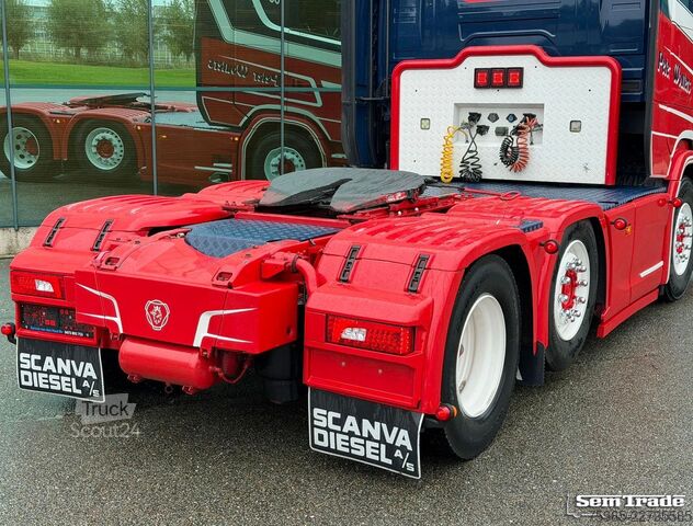 Стандартен влекач SCANIA S520 V8 NGS FULL OPTIONS RETARDER 2x TANKS SPECI