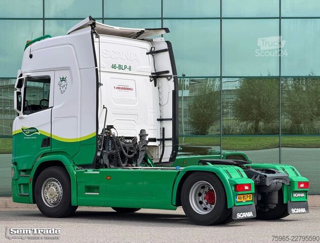 Standart çekici ünitesi SCANIA R410 RETARDER 2x TANKS 726.000 KM SMART TACHO GE