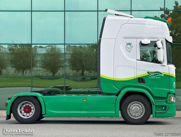 Standart çekici ünitesi SCANIA R410 RETARDER 2x TANKS 726.000 KM SMART TACHO GE