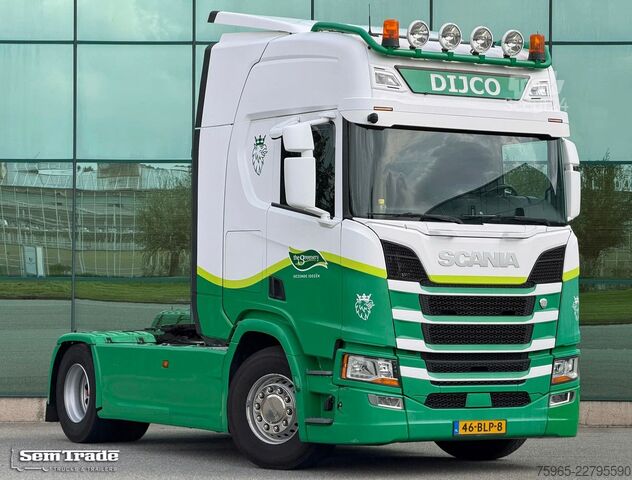 Standart çekici ünitesi SCANIA R410 RETARDER 2x TANKS 726.000 KM SMART TACHO GE