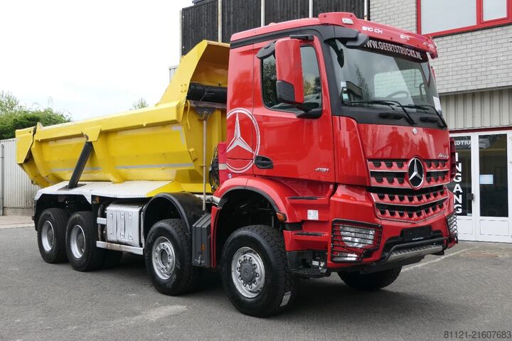 Camion de gunoi Mercedes-Benz Arocs 4151 | 8X6 | Voith Retarder | 263807Km | ...