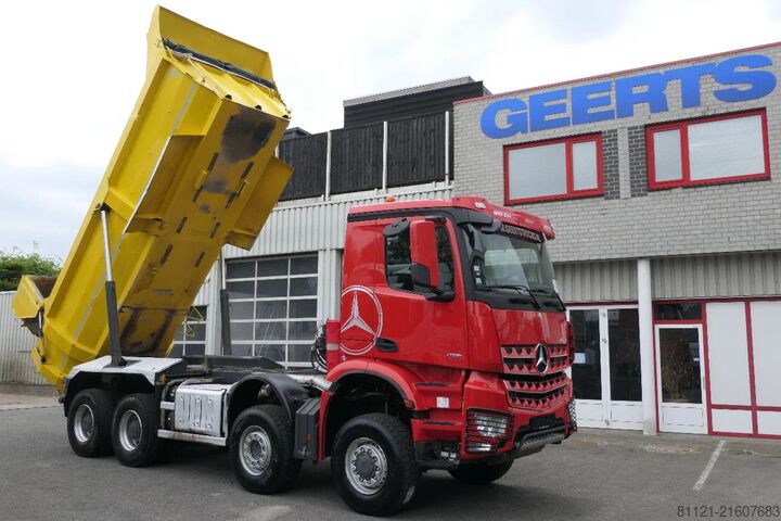 Camion de gunoi Mercedes-Benz Arocs 4151 | 8X6 | Voith Retarder | 263807Km | ...