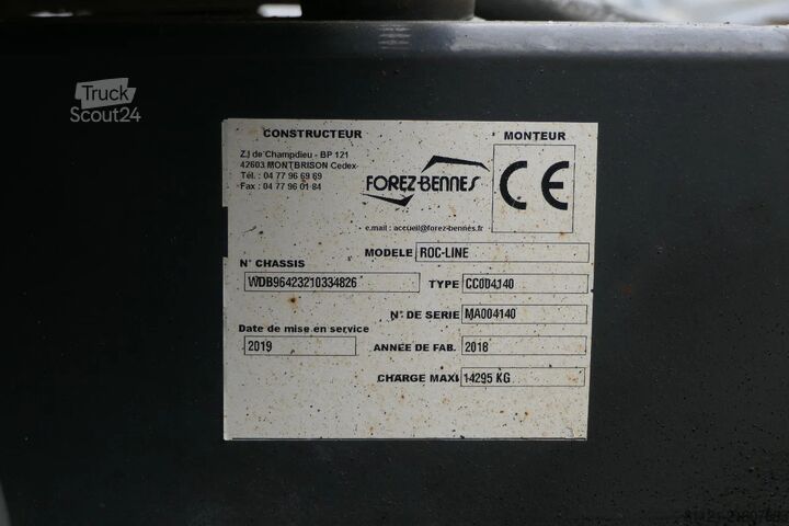 Camion de gunoi Mercedes-Benz Arocs 4151 | 8X6 | Voith Retarder | 263807Km | ...