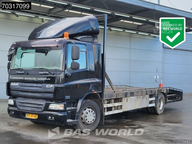 Furgon transport auto DAF CF75.310 CF 4X2 NL-Truck Machine transporter Ma...