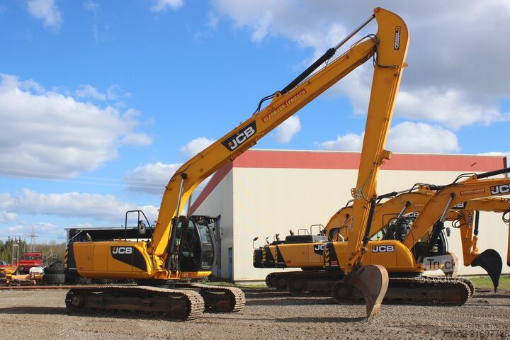 Goseniški bager JCB JS 220 LR (Long Reach)