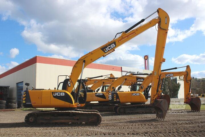 Goseniški bager JCB JS 220 LR (Long Reach)
