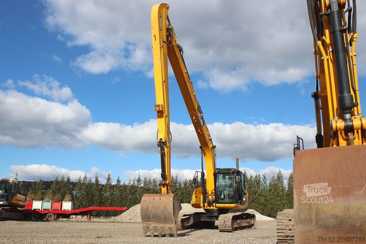 Goseniški bager JCB JS 220 LR (Long Reach)