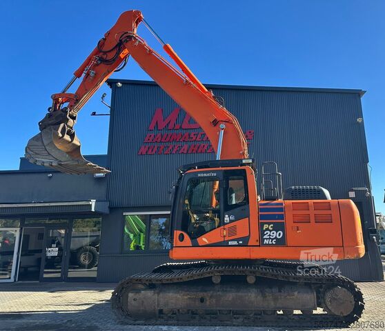 Raupenbagger Komatsu PC290 NLC-10 / OilQuick / AC / Kamera