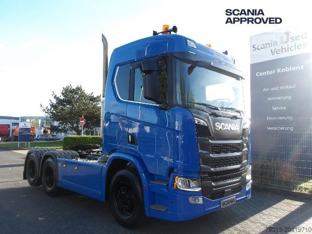 Φορτηγό επικίνδυνων υλικών Scania R 660 - 6x4 - V8 - FULL AIR - LEATHER - LIFT AXLE