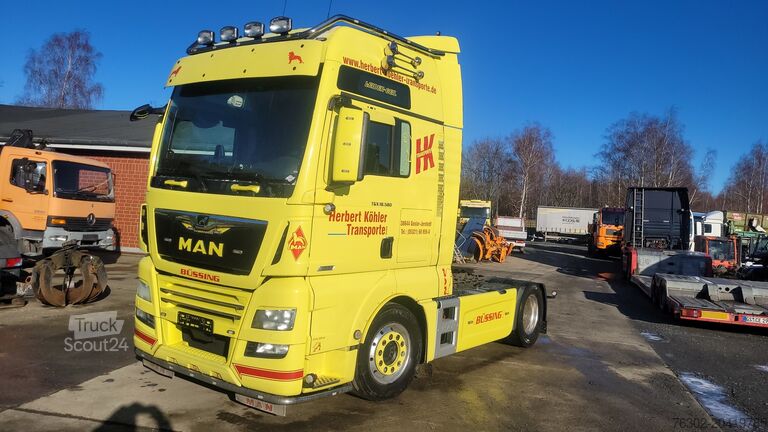 Standard trækker MAN 18.580 TGX 4x2 Retarder D 38 Standklima