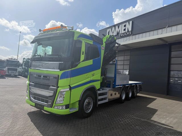 Vrachtwagen met kraan Volvo FH 540 8x4 HMF 5020-K6 + FJ 1000-K5