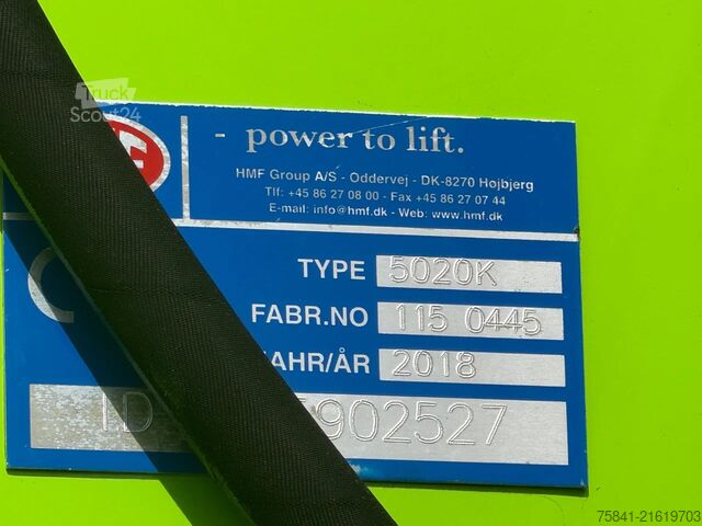 Vrachtwagen met kraan Volvo FH 540 8x4 HMF 5020-K6 + FJ 1000-K5