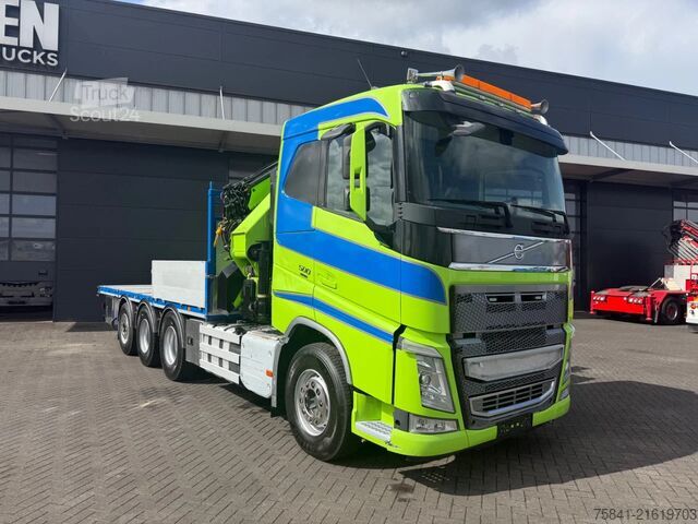 Автомобил с кран Volvo FH 500 FH 500 8x4 HMF 5020-K6 + FJ 1000-K5