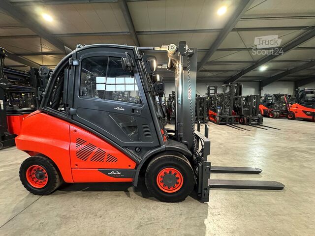 Frontgaffeltruck Linde H 50D [ID: 130]