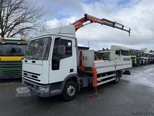 Truck-mounted crane van Iveco EuroCargo 80E15 Kran Atlas 60.1