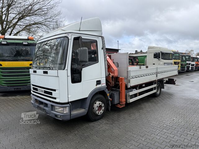 Truck-mounted crane van Iveco EuroCargo 80E15 Kran Atlas 60.1