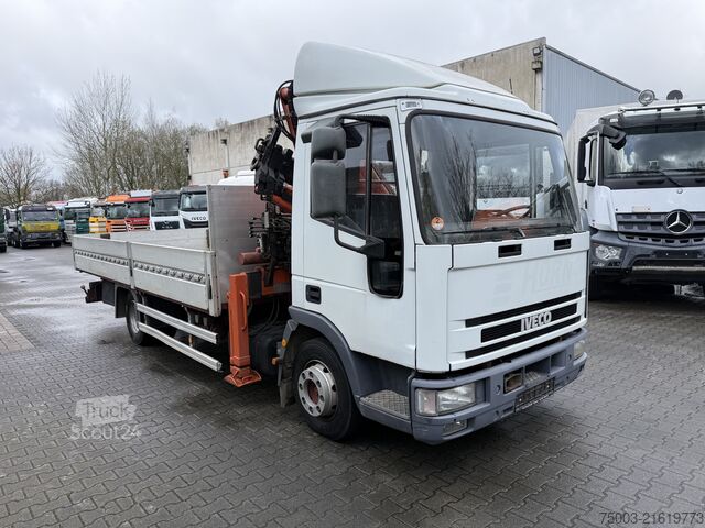Truck-mounted crane van Iveco EuroCargo 80E15 Kran Atlas 60.1