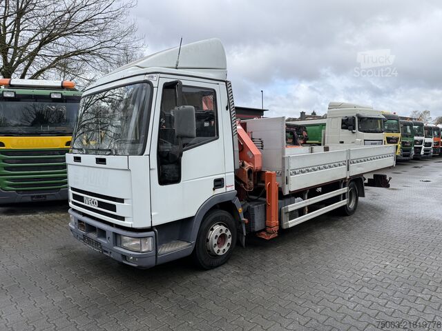 Pick-up van Iveco EuroCargo 80E15 Kran Atlas 60.1