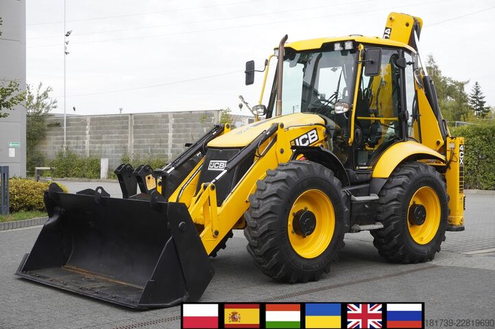 Koparko-ładowarka JCB 4CX PRO / joysticks / 3 units