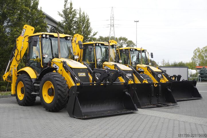 Koparko-ładowarka JCB 4CX PRO / joysticks / 3 units
